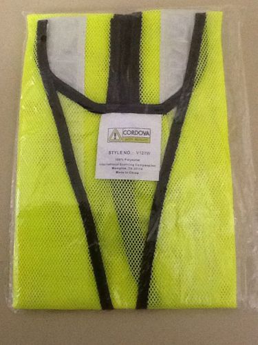 CORDOVA SAFETY PRODUCTS WORK VEST 100% POLYESTER