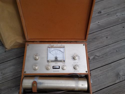 Precision radiation instruments inc royal scintillator vintage antique detector for sale