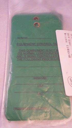 ELECTROMARK Equipment Control Danger Equipment Locked Out Lockout Tag 25