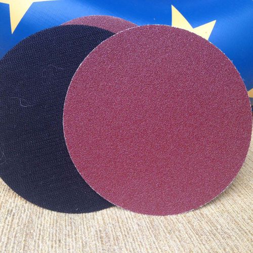 100 Set 6&#034; Adhesive Backed PSA Sanding Disc Peel and Stick Sand Paper 240 Grit