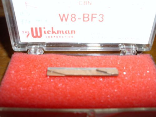 Sunnen type Wickman Corp. W8-BF3 CBN 7 stones