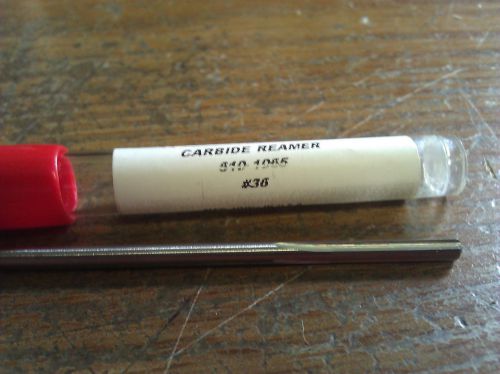 .1065&#034; #36 CARBIDE CHUCKING REAMER