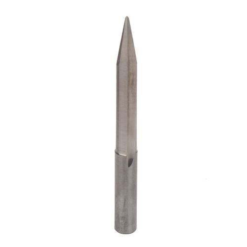 Cnc flat bottom router 25 degree 0.8mm blade engraving bits cutting 6mm shank for sale