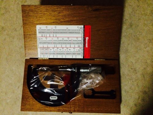 STARRETT MICROMETER  2&#034; - 3&#034; OUTISIDE No 436 NEVER USED NEW