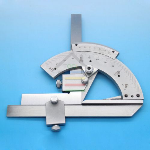 0-320° Universal Bevel Protractor Angular Dial Precision Angle Measuring Finder