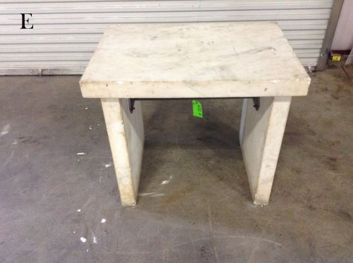 35&#034; X 24&#034; Marble Surface Work Drafting/Cutting/Baking Table