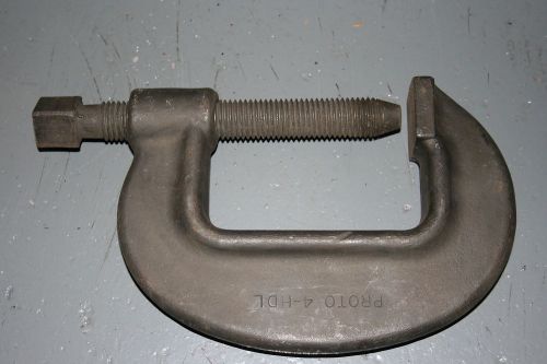 Proto j4-hdl 0 to 4-5/8 extra heavy service c-clamp for sale