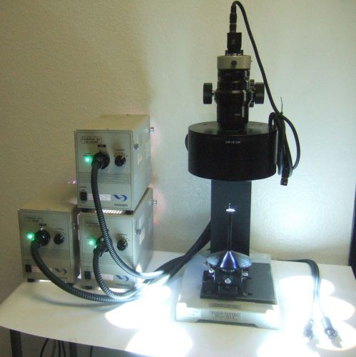 VP Vision Psytec VMX-3100M Wafer Surface Microscope Hayashi Luminar LA-180e