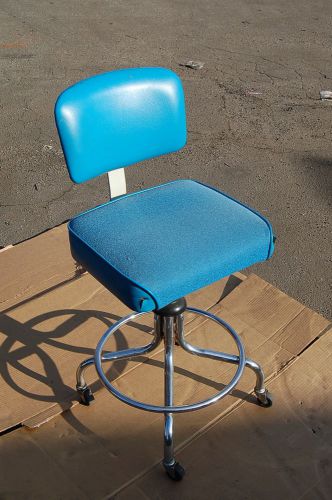 Vintage Stool Chair Electronic ESD Anti-Static Workstation Industrial Furniture