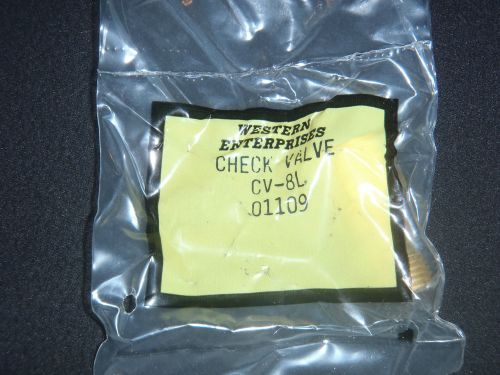 Western Enterprises Check Valve CV-8L 01109