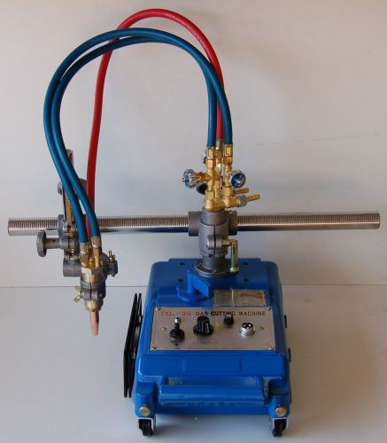 Auction torch track burner cg-30 gas bluerock ® cutting machine cutter cg30 for sale