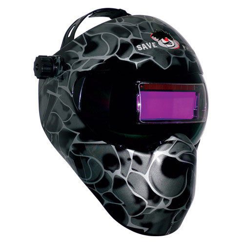 Save phace extreme face protector auto-darkening welding helmet - black asp for sale