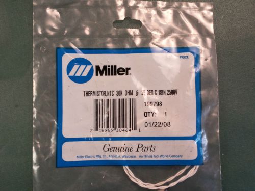 Miller thermistor 199798 30k ohm xmt 350 shopmate 300dx millermatic 212 nos for sale
