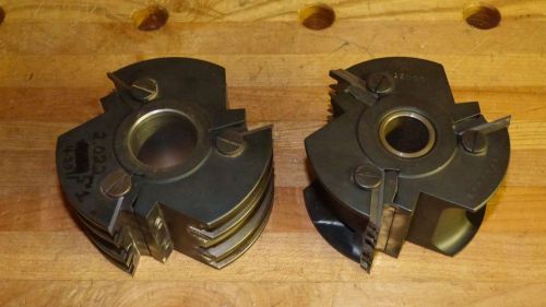 Industrial Shaper Moulding Heads, Carbide, Door Making Profile