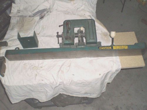 Powermatic # 60 8 in. jointer fence complete all parts includind belt guard for sale