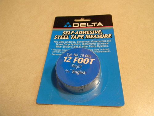 Delta/Biesemeyer 79-065 12&#039; RH tape 3/4&#034; English markings
