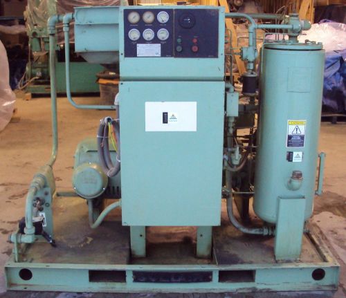 50hp sullair rotary screw compressor, after cooler, 12bs 50h acac! refurbished for sale