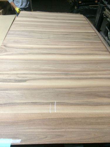 Wood Veneer French Walnut 98x48 1pcs total 10Mil Paper Backed &#034;EXOTIC&#034; STOCK #11
