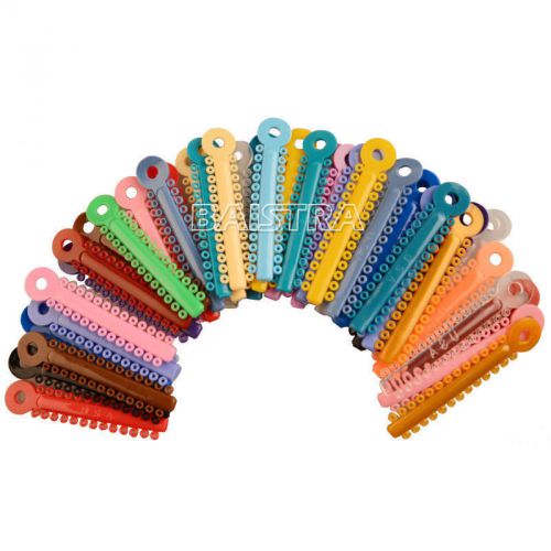 3 packs ligature ties dental orthodontic 3042 ties colorful for sale