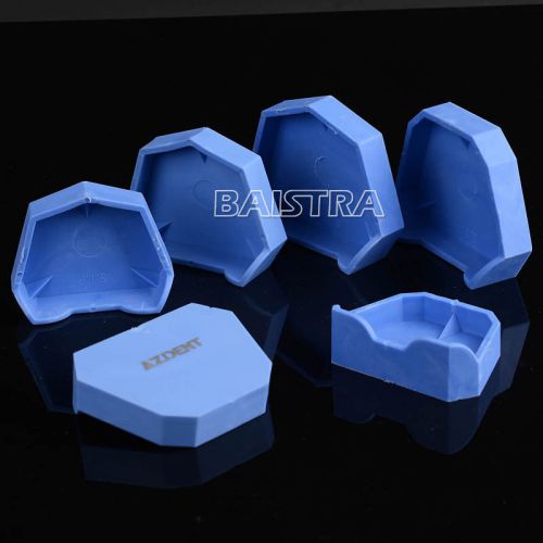Dental lab model former base three molds blue (6pcs/kit) for sale
