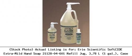 Erie Scientific SoftCIDE Extra-Mild Hand Soap 21128-04-601 Refill Jug, 3.78 L (1