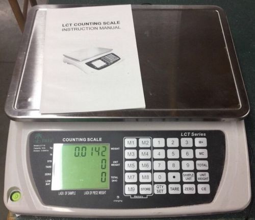 LW Measurements LCT16 Large Piece Counting Scale - 16lb x 0.0005lb