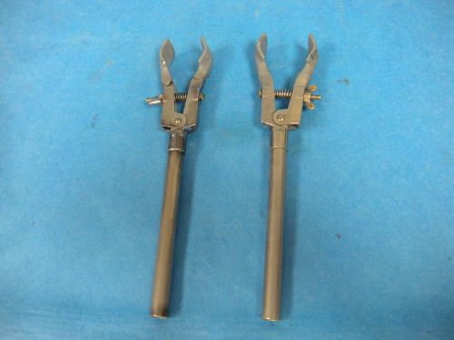 Fisher lab castaloy -r stand clamp lot of 2 for sale