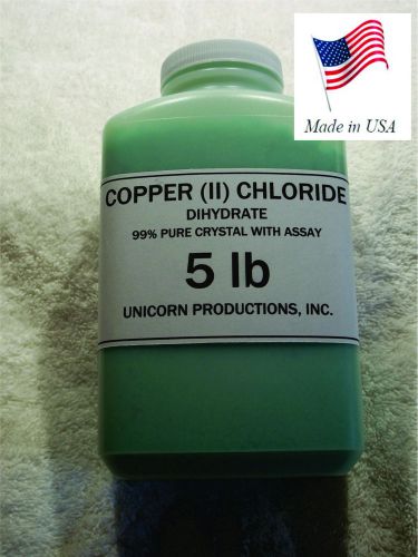 Copper (II) Chloride dihydrate - 5Lbs