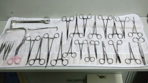 28 piece Nasal Surgical Insterment set Scisors Clamps retractor stainless steel
