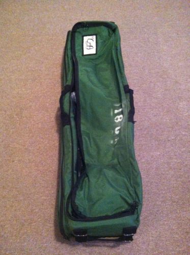 Iron duck, ems/medical emergency duffle bag, green/black, used for sale