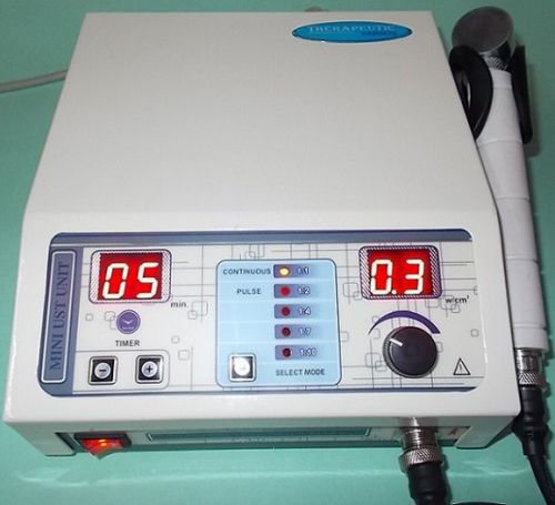 PORTABLE ULTRASOUND MASSAGE THERAPY, ULTRASOUND 1MHz CHIROPRACTIC NEW U1
