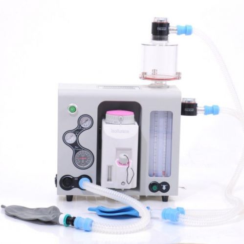 Veterinary anesthesia machine with iso vaporizer all accessories bags hoses for sale