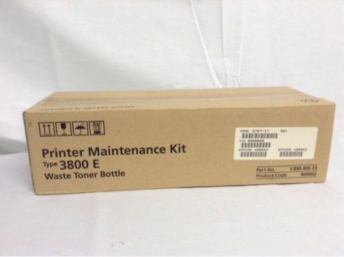 RICOH printer maintenance kit type 3800 E (waste toner bottle) NEW!