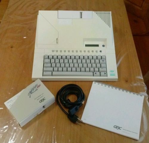 Professional Label Maker GBC Stylewriter Lettering System Plus