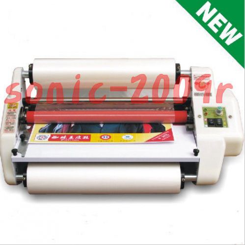 Four Rollers Hot and cold roll laminating machine for 13” USG