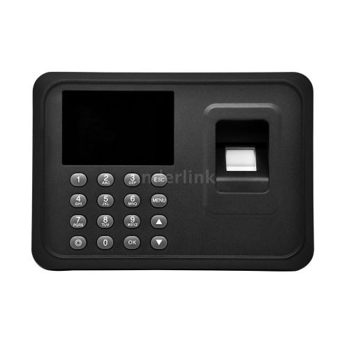 2.4&#034; USB Biometric Fingerprint Attendance Machine Employee Checking-in Reader A6