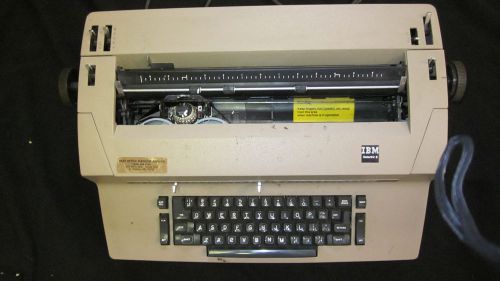 Vintage IBM Selectric II Typewriter-Tan