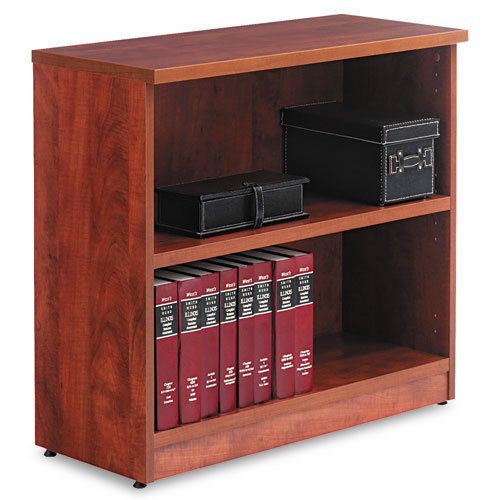 Alera valencia series bookcase/storage cabinet, 2 shelves, 32w - aleva633032mc for sale
