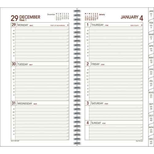 At-A-Glance Day Runner Express Wirebound Weekly Refill