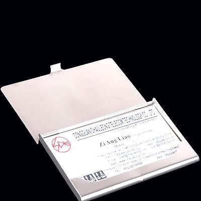 New Thin Metal Aluminum Waterproof Business ID Credit Card Holder Case Box B01C6
