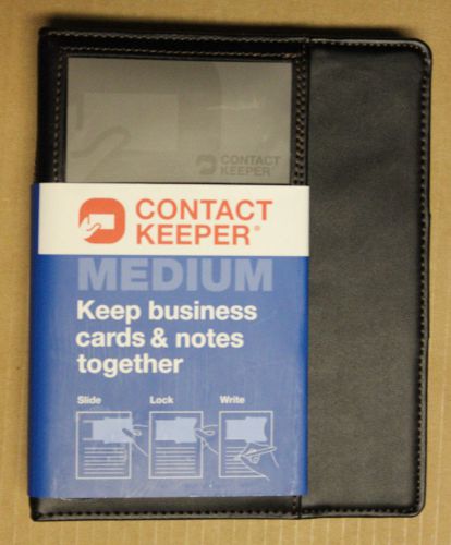 Contact Keeper Business Cards &amp; Notes Holder, Medium