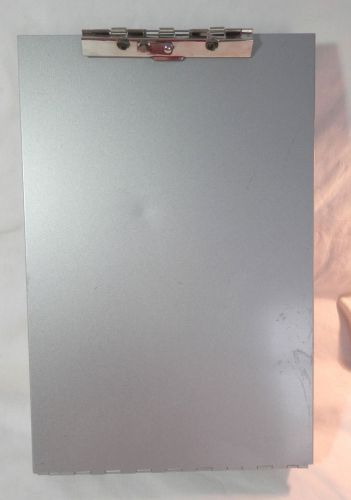 Saunders Metal / Aluminum Clipboard 1 Compartment Document Storage Box Case