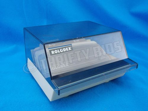 Rolodex S-300C Petite Covered Card File 28 ~ 4&#034; X 2 1/4&#034; Cards ABC Files Address
