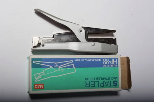 MAX HP-88 Plier stapler with a box (Staple up to 30 sheets)Good Old Values