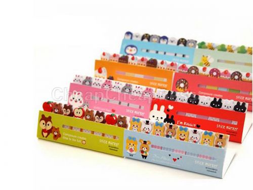 Adorable Sticker Bookmark Marker Memo Index Tab Sticky Notes/Notepad CA EF