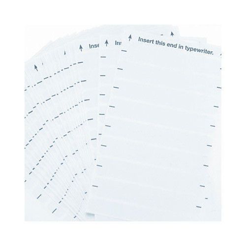 Universal® File Folder Labels For Typewriters, 248/Pack Set of 3