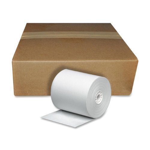 Business Source Bond Paper - 3&#034; X 165 Ft - 12 / Pack - White (BSN31827)