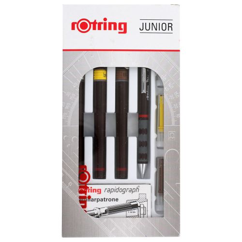 Rotring Junior Rapidograph Drawing Drafting Set - .25/.35/.50 (S0699480)