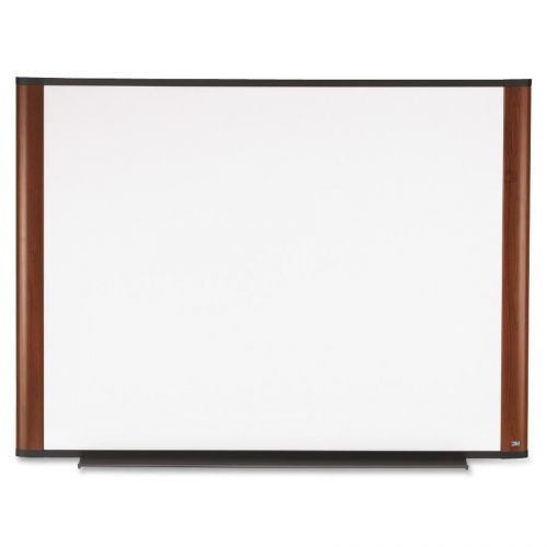 3M M4836MY 36-in x 48-in Dry Erase Board with Widescreen Mahogany Frame