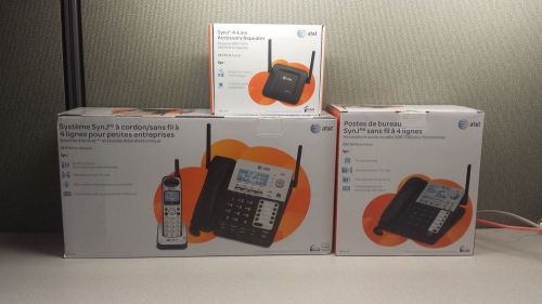 NEW: SynJ 4-line Small Business Phone System bundle SB67148, SB67138, SB67128